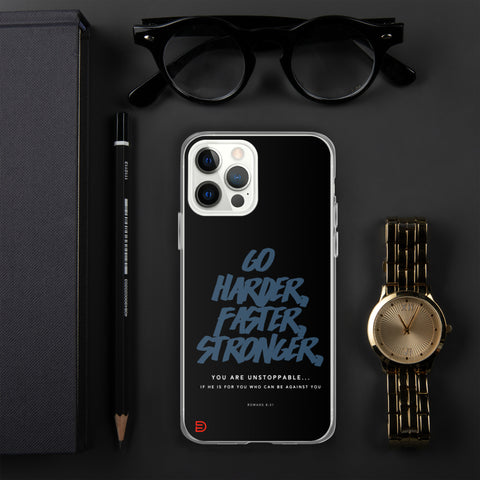Unstoppable - iPhone Case Dark - Sailor Blue