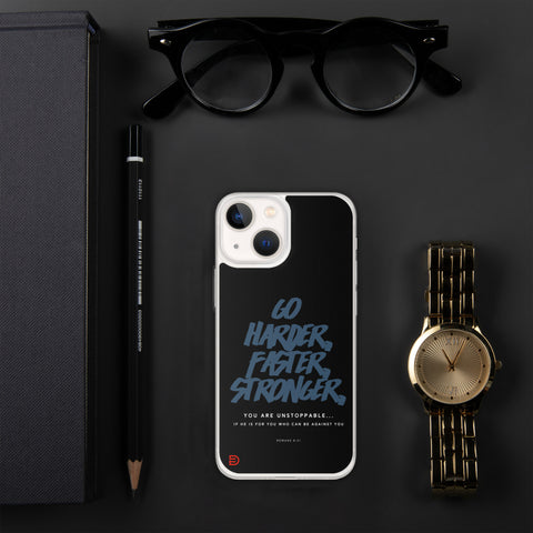 Unstoppable - iPhone Case Dark - Sailor Blue