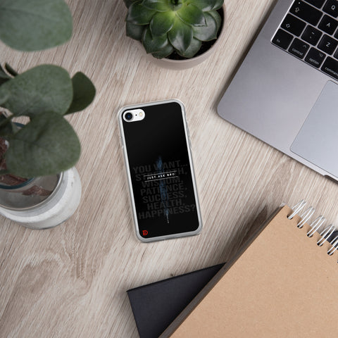 Just Ask Bro - iPhone Case Dark - Sailor Blue