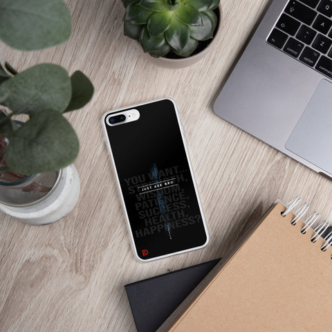 Just Ask Bro - iPhone Case Dark - Sailor Blue