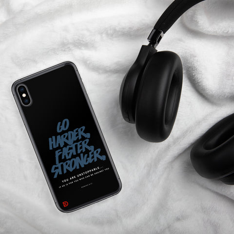 Unstoppable - iPhone Case Dark - Sailor Blue