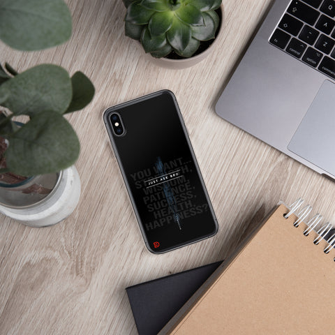 Just Ask Bro - iPhone Case Dark - Sailor Blue