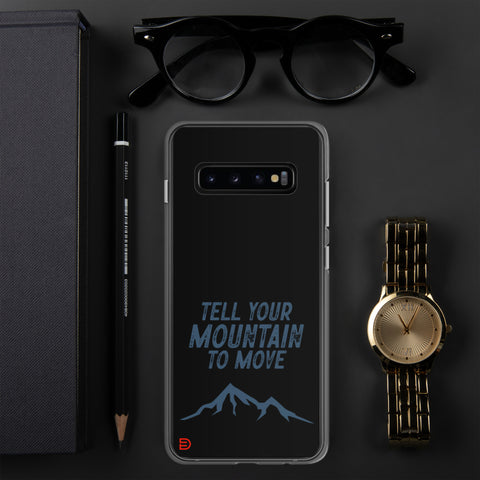 Your Mountain - Samsung Case Dark - Sailor Blue