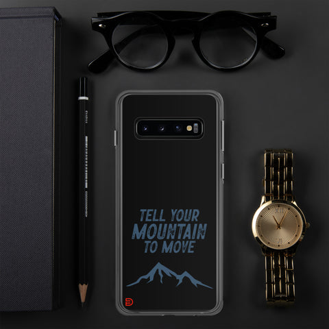 Your Mountain - Samsung Case Dark - Sailor Blue