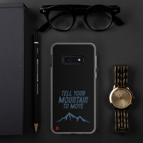 Your Mountain - Samsung Case Dark - Sailor Blue