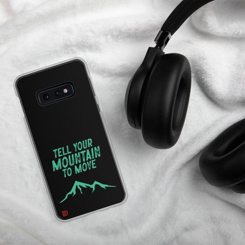 Your Mountain - Samsung Case Dark - Mint