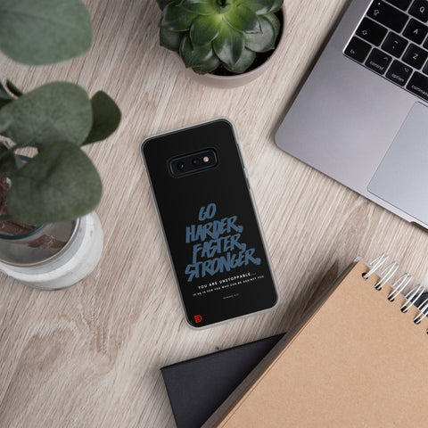 Unstoppable - Samsung Case Dark - Sailor Blue