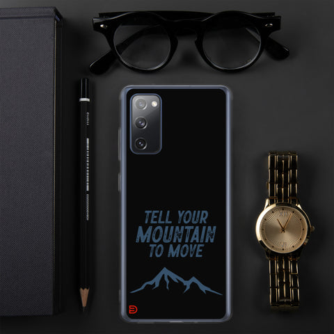 Your Mountain - Samsung Case Dark - Sailor Blue