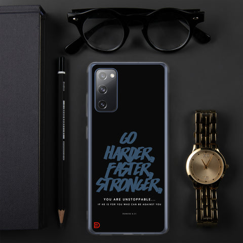 Unstoppable - Samsung Case Dark - Sailor Blue