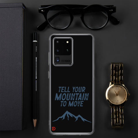 Your Mountain - Samsung Case Dark - Sailor Blue