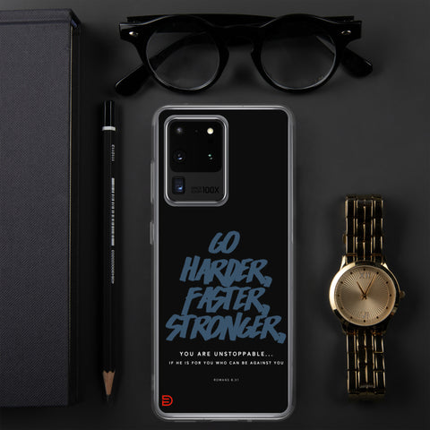Unstoppable - Samsung Case Dark - Sailor Blue