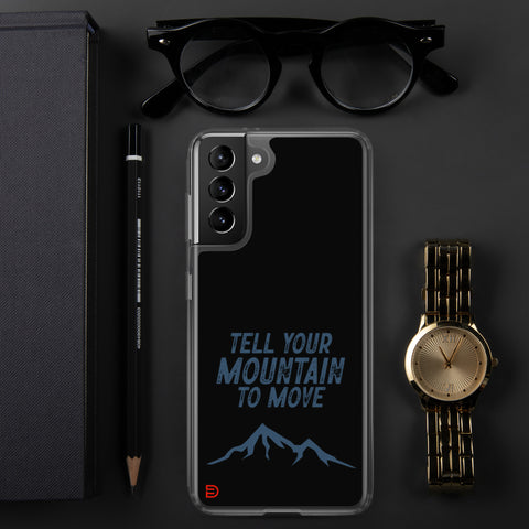 Your Mountain - Samsung Case Dark - Sailor Blue