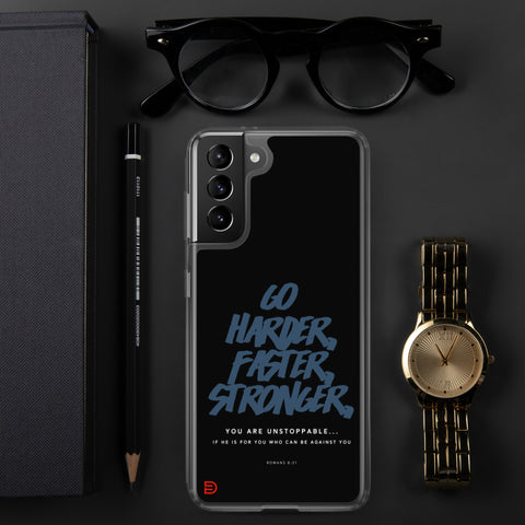Unstoppable - Samsung Case Dark - Sailor Blue
