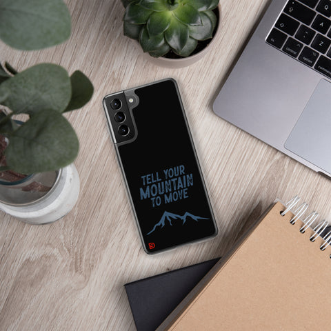 Your Mountain - Samsung Case Dark - Sailor Blue