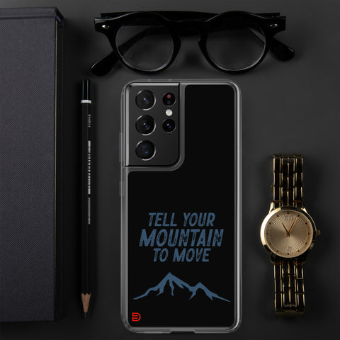 Your Mountain - Samsung Case Dark - Sailor Blue