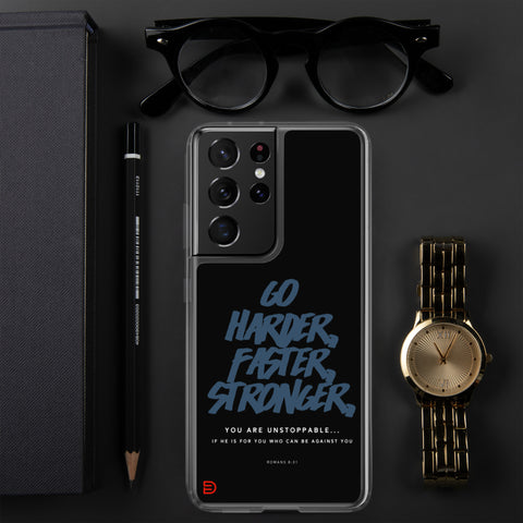 Unstoppable - Samsung Case Dark - Sailor Blue