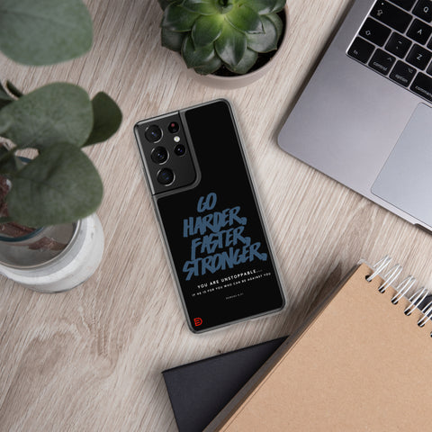 Unstoppable - Samsung Case Dark - Sailor Blue
