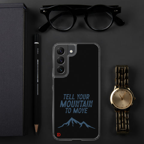 Your Mountain - Samsung Case Dark - Sailor Blue