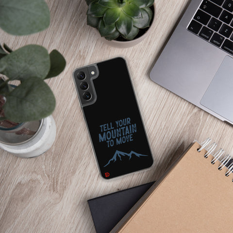 Your Mountain - Samsung Case Dark - Sailor Blue