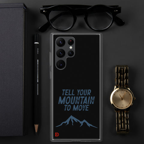 Your Mountain - Samsung Case Dark - Sailor Blue