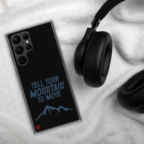 Your Mountain - Samsung Case Dark - Sailor Blue