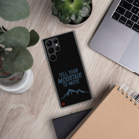 Your Mountain - Samsung Case Dark - Sailor Blue