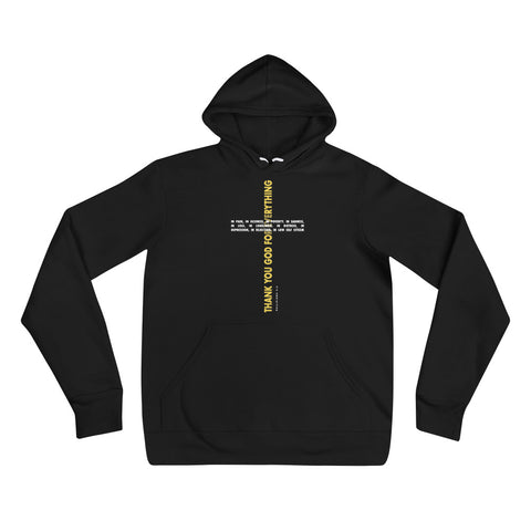 #TYGFE - Unisex hoodie Dark - Gold