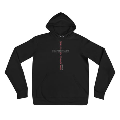 #TYGFE - Unisex hoodie Dark - Red