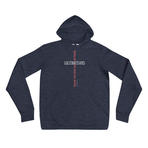#TYGFE - Unisex hoodie Dark - Red