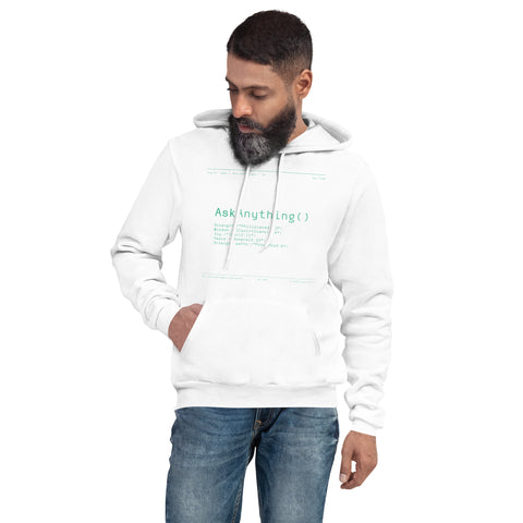 Ask Anything - Unisex hoodie Light