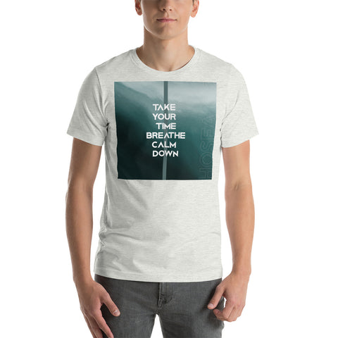 Breathe - Short-Sleeve Unisex T-Shirt Light