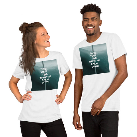Breathe - Short-Sleeve Unisex T-Shirt Light