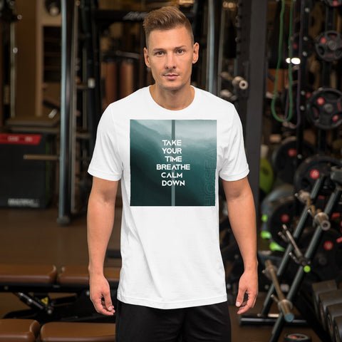 Breathe - Short-Sleeve Unisex T-Shirt Light