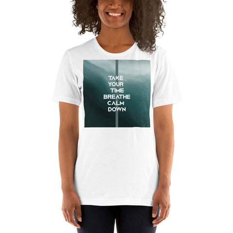 Breathe - Short-Sleeve Unisex T-Shirt Light