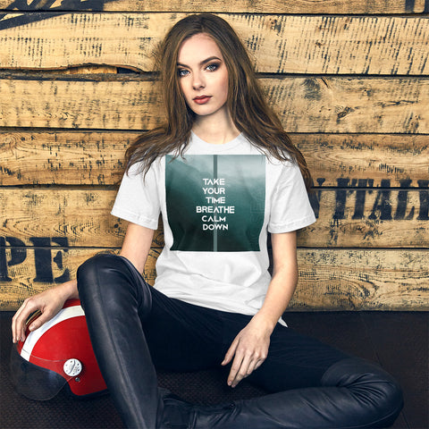 Breathe - Short-Sleeve Unisex T-Shirt Light